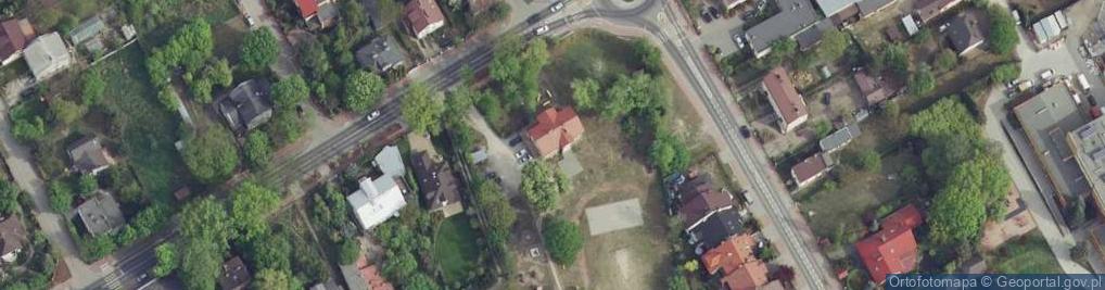 Zdjęcie satelitarne Społeczna Szkoła Podstawowa Nr 23 Im. Gen. Bryg. Leopolda Okulickiego