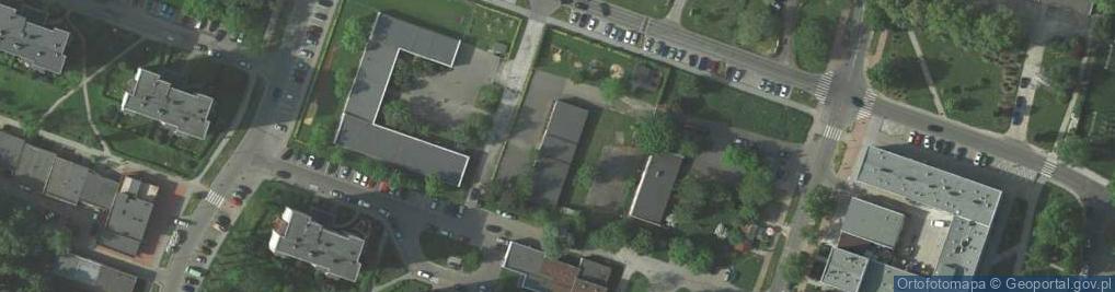 Zdjęcie satelitarne Społeczna Szkoła Podstawowa Nr 3 Społecznego Towarzystwa Oświatowego W Krakowie