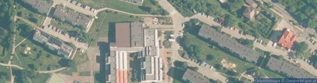 Zdjęcie satelitarne Szkoła Podstawowa 8 Im. Jana Pawła II W Trzebini
