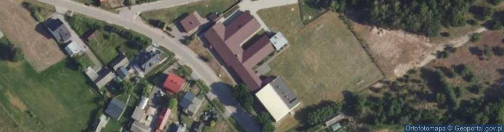 Zdjęcie satelitarne Szkoła Podstawowa Im. C.k. Norwida W Dębinkach