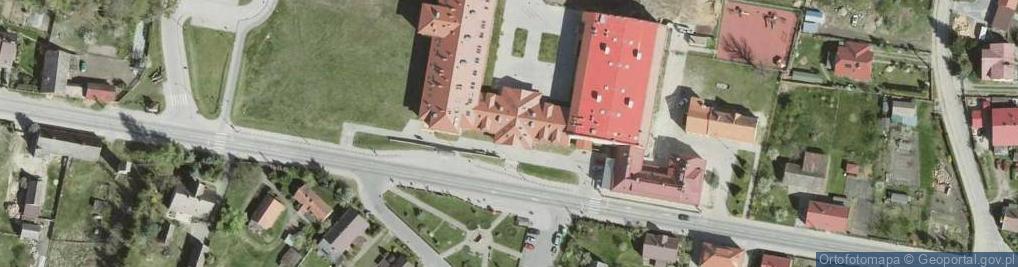 Zdjęcie satelitarne Szkoła Podstawowa Im. Ignacego Łukasiewicza