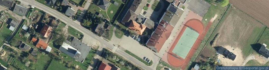 Zdjęcie satelitarne Szkoła Podstawowa Im. Jana Pawła II