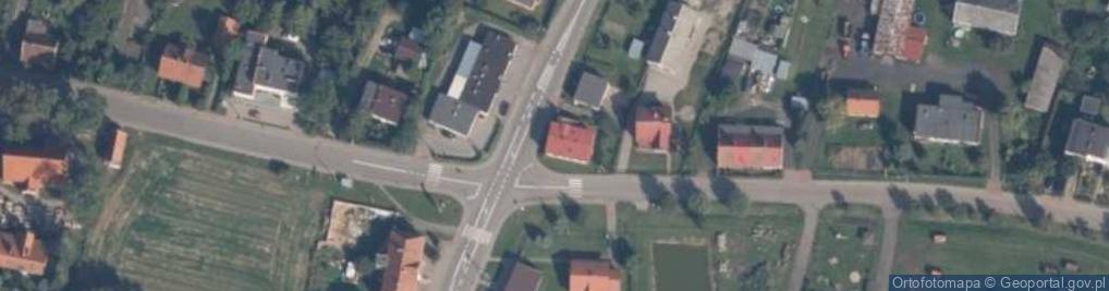 Zdjęcie satelitarne Szkoła Podstawowa Im. Marii Konopnickiej W Miłoradzu