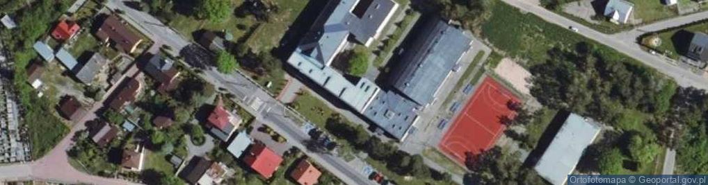 Zdjęcie satelitarne Szkoła Podstawowa Im.mjr H. Sucharskiego W Sochocinie