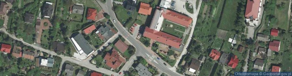 Zdjęcie satelitarne Szkoła Podstawowa Im. Wandy Rutkiewicz W Rząsce