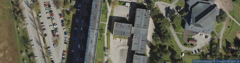 Zdjęcie satelitarne Szkoła Podstawowa Mistrzostwa Sportowego Nr 93 W Gdańsku