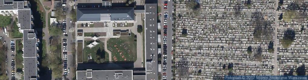 Zdjęcie satelitarne Szkoła Podstawowa Niepubliczna Nr 49