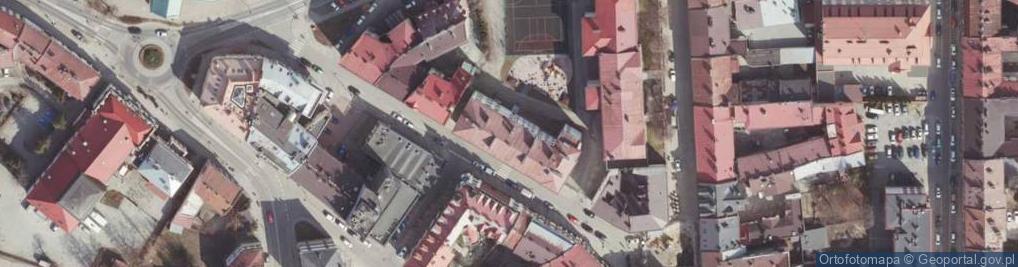 Zdjęcie satelitarne Szkoła Podstawowa Nr 1 Im. Adama Mickiewicza W Rzeszowie