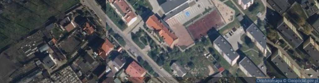 Zdjęcie satelitarne Szkoła Podstawowa Nr 1 Im. Jana III Sobieskiego W Gniewie