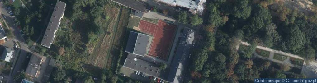 Zdjęcie satelitarne Szkoła Podstawowa Nr 1 Im. Komisji Edukacji Narodowej W Siedlcach