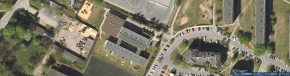 Zdjęcie satelitarne Szkoła Podstawowa Nr 1 Im. Noblistów Polskich W Olsztynku