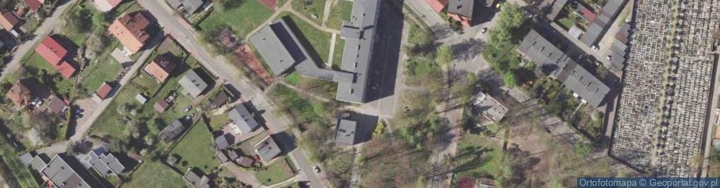 Zdjęcie satelitarne Szkoła Podstawowa Nr 1 Im. Rudolfa Zaręby