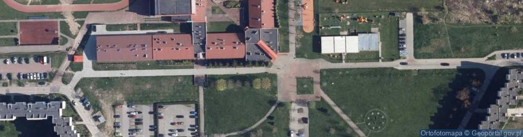 Zdjęcie satelitarne Szkoła Podstawowa Nr 1 Im. Tadeusza Kościuszki W Świdnicy