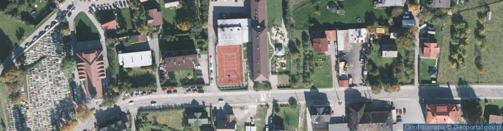 Zdjęcie satelitarne Szkoła Podstawowa Nr 1 W Koniakowie