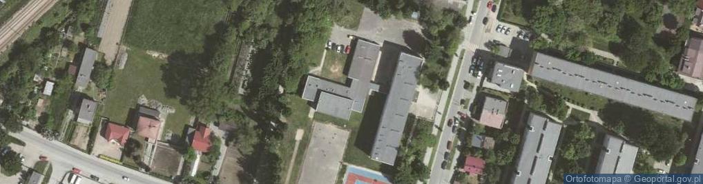 Zdjęcie satelitarne Szkoła Podstawowa Nr 119 Im. Janiny Porazińskiej W Krakowie