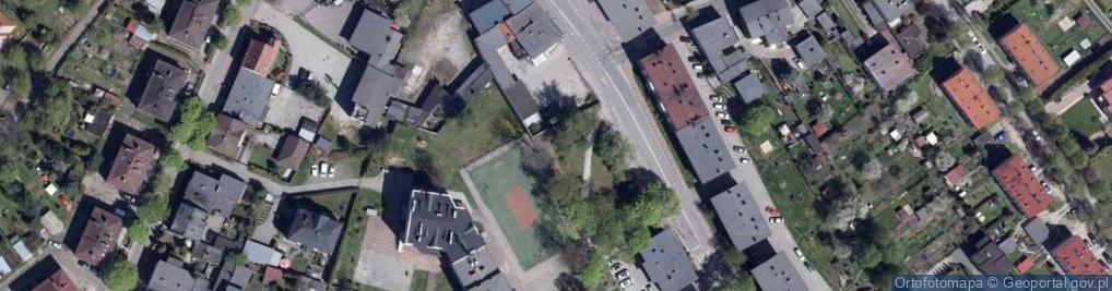 Zdjęcie satelitarne Szkoła Podstawowa Nr 13 Im. Bohaterskich Harcerzy Rybnika -Chwałowic W Rybniku