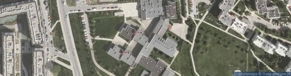 Zdjęcie satelitarne Szkoła Podstawowa Nr 130 Im. Jana Brzechwy W Krakowie