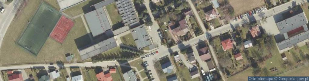 Zdjęcie satelitarne Szkoła Podstawowa Nr 15 W Krośnie