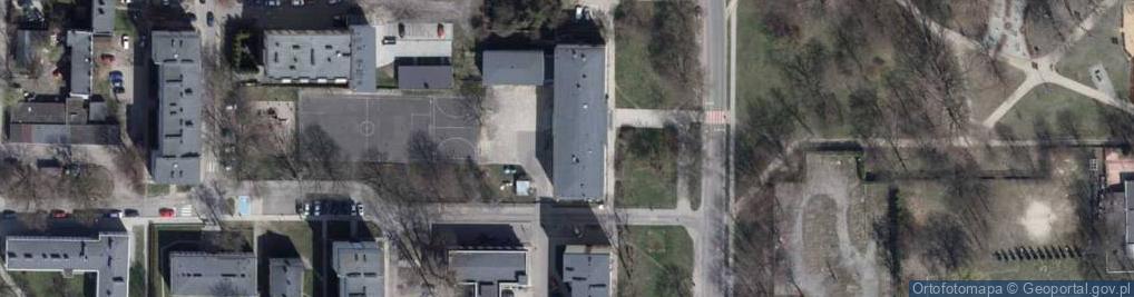 Zdjęcie satelitarne Szkoła Podstawowa Nr 153 Im. Marii Skłodowskiej-Curie