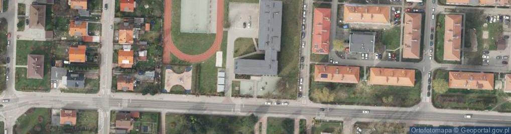 Zdjęcie satelitarne Szkoła Podstawowa Nr 16 W Gliwicach