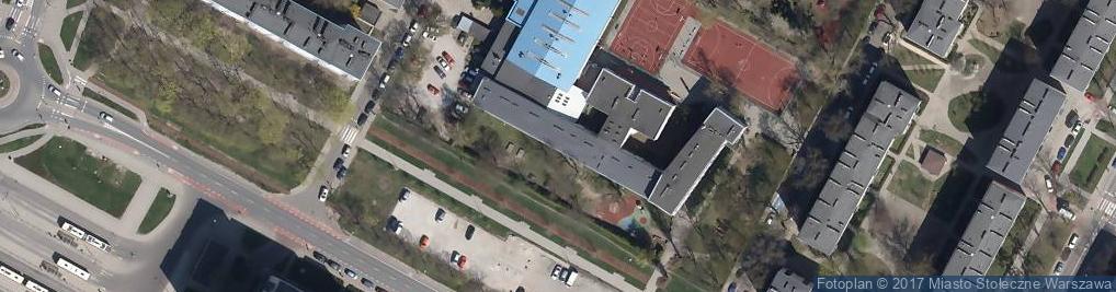Zdjęcie satelitarne Szkoła Podstawowa Nr 175 Im. Heleny Marusarzówny W Warszawie