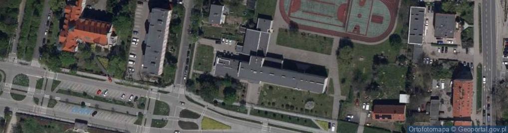 Zdjęcie satelitarne Szkoła Podstawowa Nr 18 Im. Jana Brzechwy