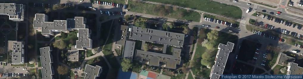 Zdjęcie satelitarne Szkoła Podstawowa Nr 185 Im. Unicef