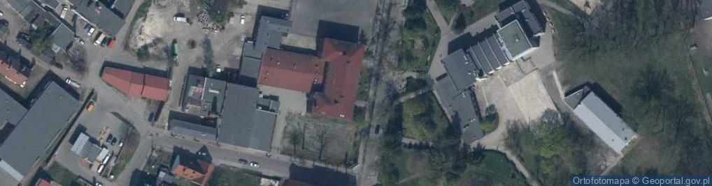 Zdjęcie satelitarne Szkoła Podstawowa Nr 2 Im. Bolesława Chrobrego W Lubsku