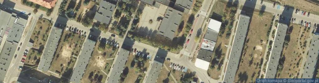 Zdjęcie satelitarne Szkoła Podstawowa Nr 2 Im.jana Brzechwy W Barcine