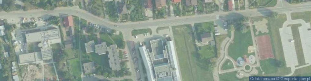 Zdjęcie satelitarne Szkoła Podstawowa Nr 2 Im. Jana Pawła II W Dobczycach