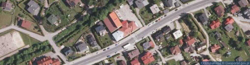 Zdjęcie satelitarne Szkoła Podstawowa Nr 2 Im. Królowej Jadwigi W Szczyrku