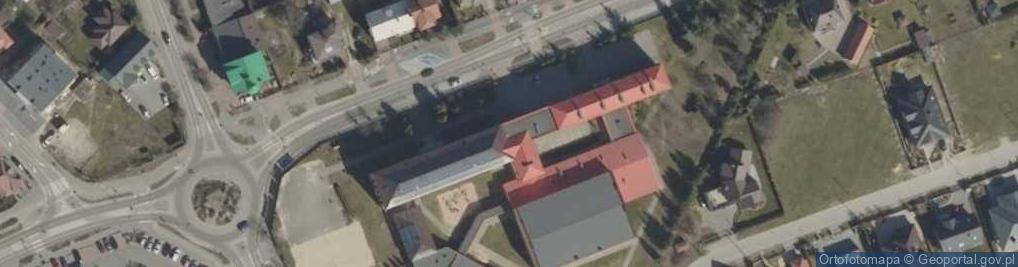 Zdjęcie satelitarne Szkoła Podstawowa Nr 2 Im. Mikołaja Kopernika W Wysokiem Mazowieckiem