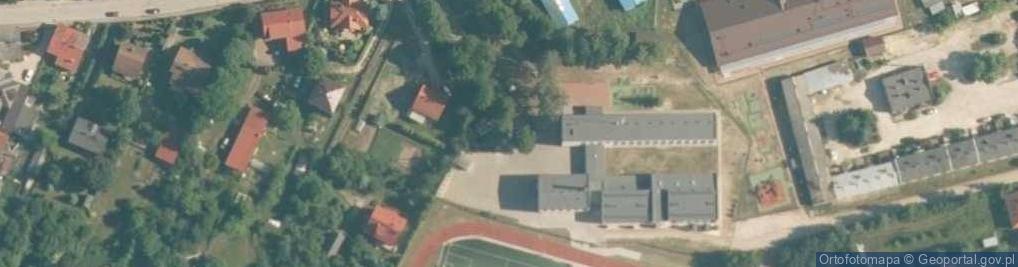 Zdjęcie satelitarne Szkoła Podstawowa Nr 2 Im. Partyzantów Ziemi Włoszczowskiej We Włoszczowie