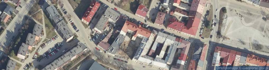 Zdjęcie satelitarne Szkoła Podstawowa Nr 2 Z Oddziałami Dwujęzycznymi W Jaśle