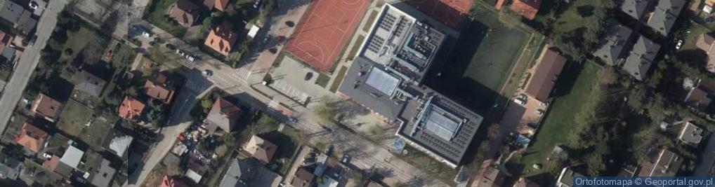 Zdjęcie satelitarne Szkoła Podstawowa Nr 2 Z Oddziałami Integracyjnymi Im. Żołnierzy A.k. II Rejonu Celków W Markach