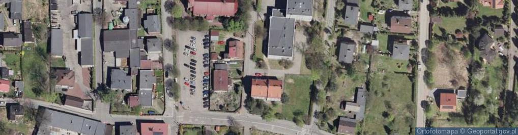 Zdjęcie satelitarne Szkoła Podstawowa Nr 21 Z Oddziałami Integracyjnymi Im. Karola Miarki