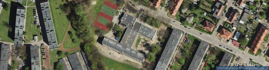 Zdjęcie satelitarne Szkoła Podstawowa Nr 28 Im. Miłośników Rokitnicy