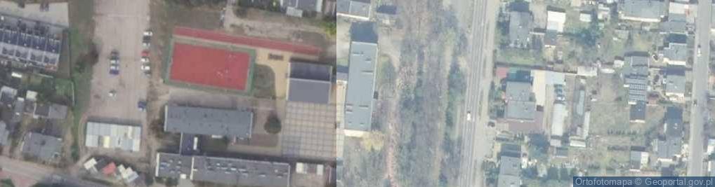 Zdjęcie satelitarne Szkoła Podstawowa Nr 3 Im. Adama Mickiewicza W Obornikach