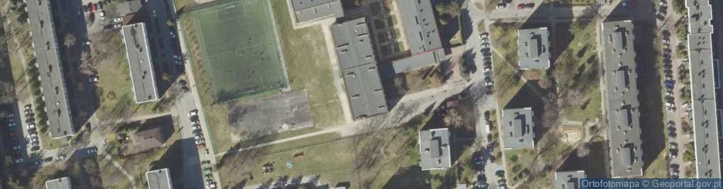 Zdjęcie satelitarne Szkoła Podstawowa Nr 3 Im.elizy Orzeszkowej W Zamościu