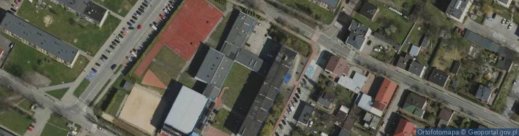 Zdjęcie satelitarne Szkoła Podstawowa Nr 3 W Zawierciu