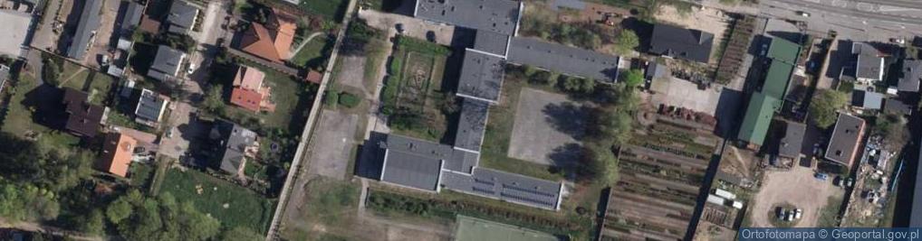 Zdjęcie satelitarne Szkoła podstawowa nr 35 im. Jarosława Dąbrowskiego