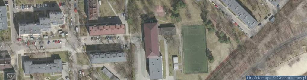 Zdjęcie satelitarne Szkoła Podstawowa Nr 36 Im. Stanisława Staszica W Sosnowcu
