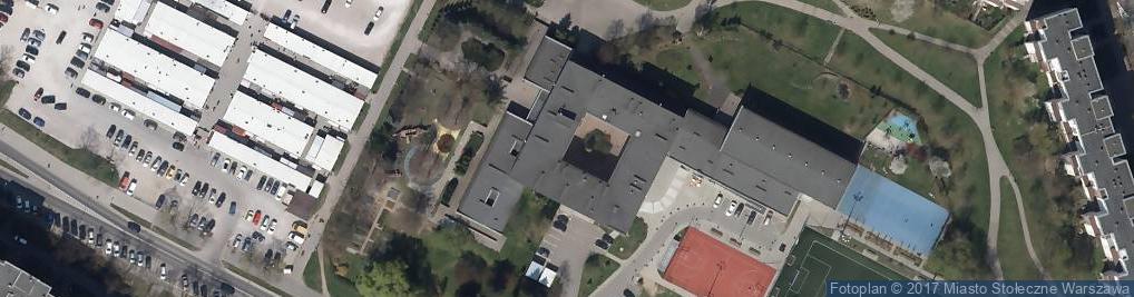 Zdjęcie satelitarne Szkoła Podstawowa Nr 377 Im. Majora Henryka Dobrzańskiego 'Hubala' W Warszawie