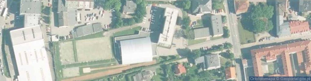 Zdjęcie satelitarne Szkoła Podstawowa Nr 4 Im. W. Broniewskiego W Wadowicach