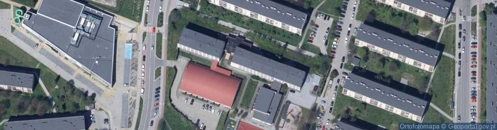 Zdjęcie satelitarne Szkoła Podstawowa Nr 4 Imienia Mikołaja Kopernika W Andrychowie