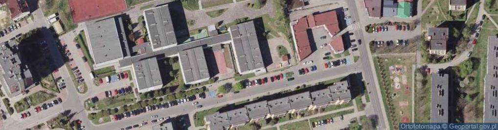 Zdjęcie satelitarne Szkoła Podstawowa Nr 4 Z Oddziałami Integracyjnymi Im. Ignacego Jana Paderewskiego W Libiążu