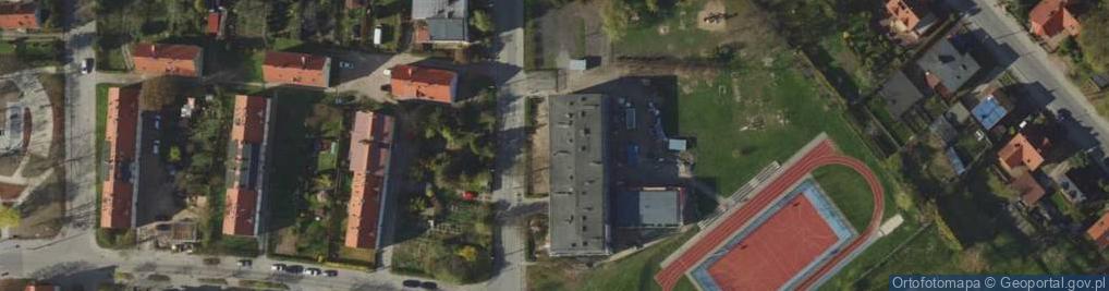 Zdjęcie satelitarne Szkoła Podstawowa Nr 47 Im. Kaszubskiej Brygady Wop W Gdańsku