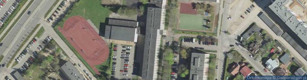 Zdjęcie satelitarne Szkoła Podstawowa Nr 53 Z Oddziałami Dwujęzycznymi W Białymstoku