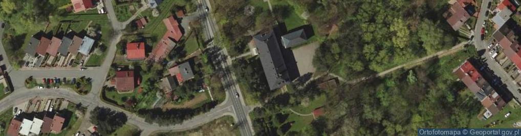 Zdjęcie satelitarne Szkoła Podstawowa Nr 6 Z Oddziałami Przedszkolnymi W Cieszynie