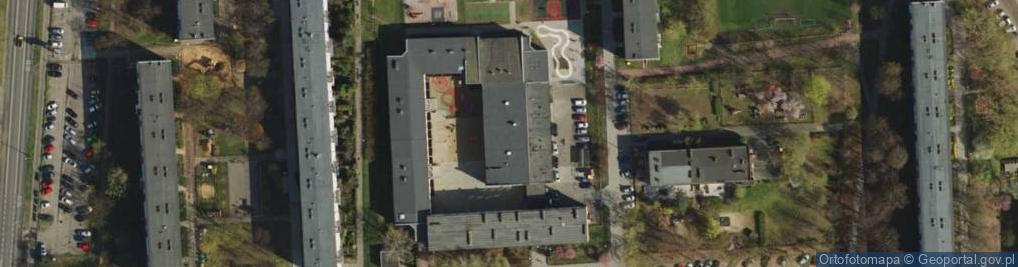 Zdjęcie satelitarne Szkoła Podstawowa Nr 65 Im. Fr.żwirki I St. Wigury